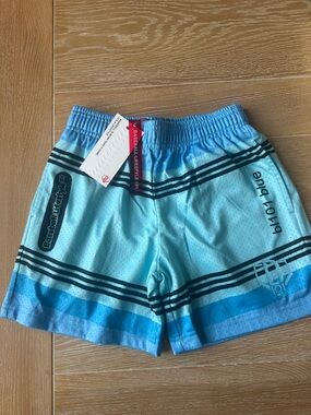 Youth Baseball Lifestyle 101 - Blue Crayon Shorts size small